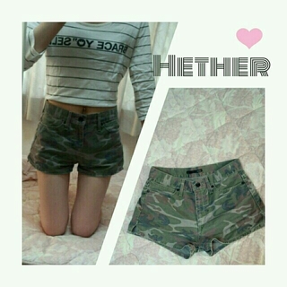 ヘザー(heather)のHether♡カモフラ柄ショーパン(ショートパンツ)