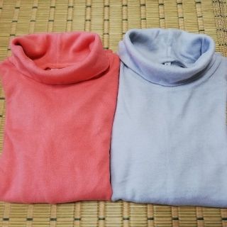 ユニクロ(UNIQLO)のユニクロ　フリース　L　2枚セット(カットソー(長袖/七分))