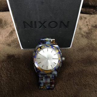 ニクソン(NIXON)のNIXON べっ甲 腕時計(腕時計)