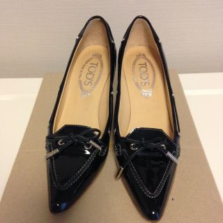 トッズ(TOD'S)のトッズ パンプス レインシューズ パテント(ハイヒール/パンプス)