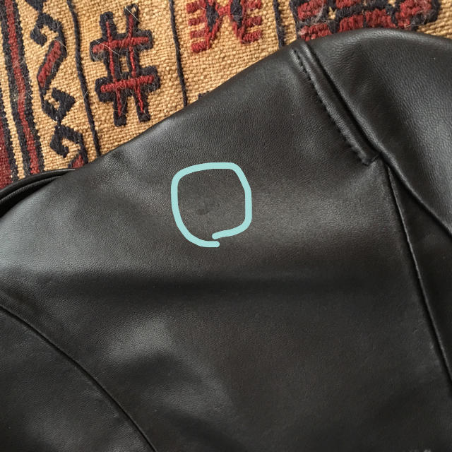 IENA(イエナ)の2018年モデル IENA ラムライダースブルゾン レザージャケット レディースのジャケット/アウター(ライダースジャケット)の商品写真