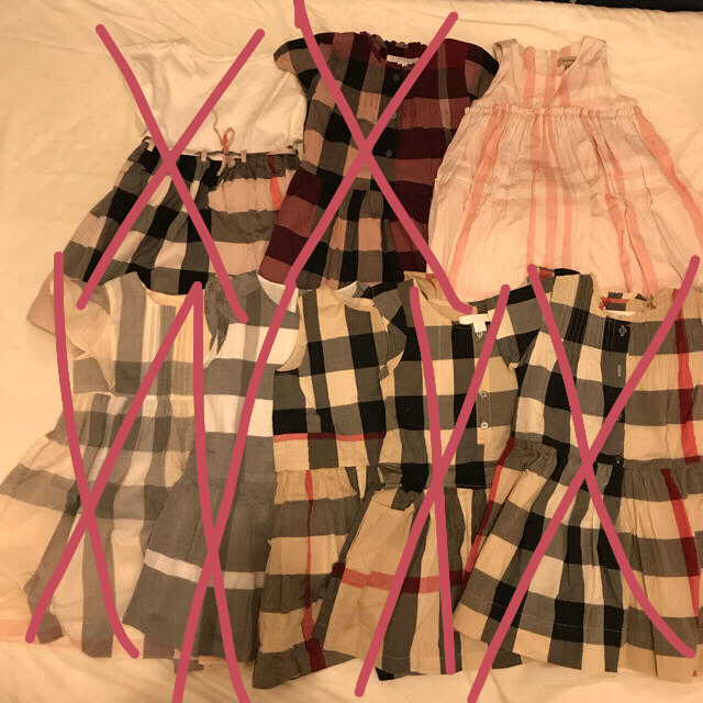 BURBERRY(バーバリー)のご確認用 バーバリー 4y キッズ/ベビー/マタニティのキッズ服女の子用(90cm~)(ワンピース)の商品写真