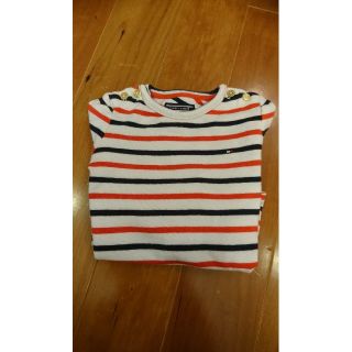 トミーヒルフィガー(TOMMY HILFIGER)のトミーヒルフィガー キッズ ボーダーカットソー(Tシャツ/カットソー)