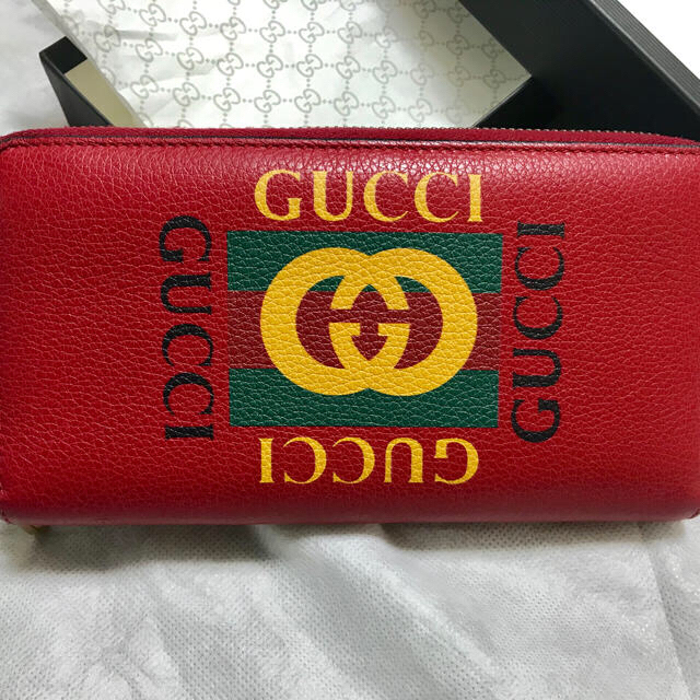 新着商品 Gucci - ☆展示品☆GUCCIプリント長財布☆ 長財布 - zhor.com