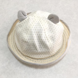 コンビミニ(Combi mini)のコンビミニ 耳付き帽子 (サイズ48センチ)(帽子)