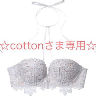 ピーチジョン(PEACH JOHN)のcottonさま専用です♡めちゃくちゃ可愛い真っ白なお洒落ブラショーツ♡(ブラ&ショーツセット)