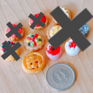 ハンドメイド ミニチュア★ケーキセット★(ミニチュア)