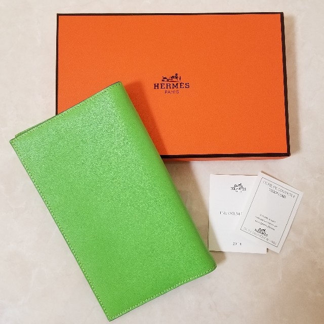 未使用 HERMES エルメス アジェンダ ヴィジョン 手帳カバー システム手帳-