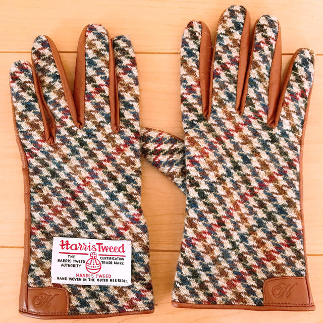 Harris Tweed(ハリスツイード)の抹茶もなか様専用ハリスツイード 手袋  レディースのファッション小物(手袋)の商品写真