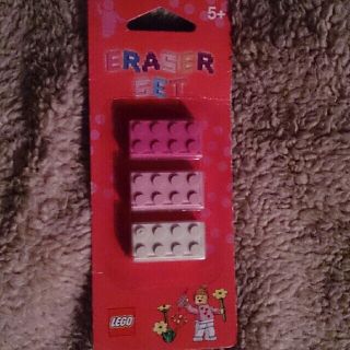 レゴ(Lego)の訳あり■ＬＥＧＯ■ 消しゴム セット『カラフル』●ERASER SET● レゴ (消しゴム/修正テープ)