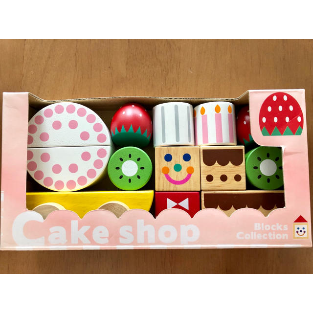 【新品】【再値下★】ブロックコレクション cakeshop キッズ/ベビー/マタニティのおもちゃ(積み木/ブロック)の商品写真