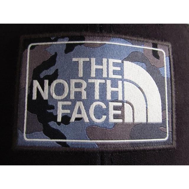 THE NORTH FACE(ザノースフェイス)の日本未発売ノースフェイス新品キャップ黒メッシュ迷彩カモ ブラック メンズの帽子(キャップ)の商品写真