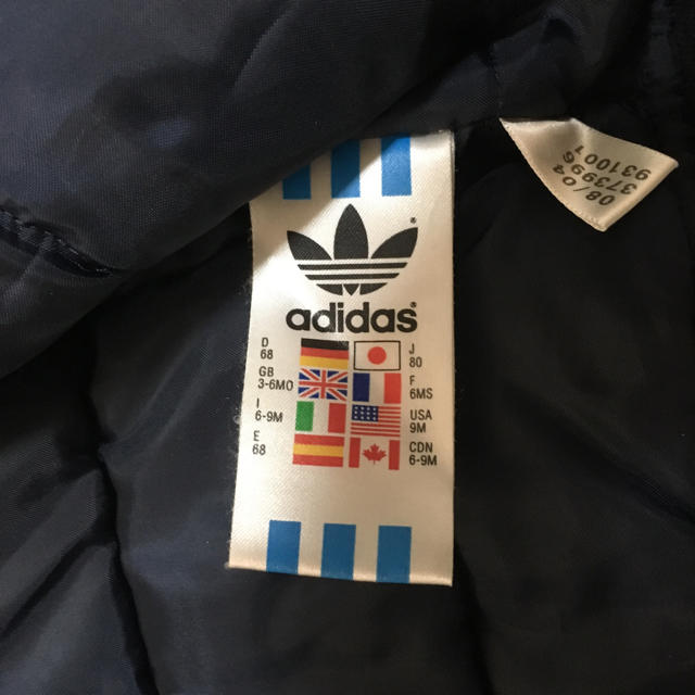 adidas(アディダス)のay'sshop様専用 adidas ベビー ブルゾン 9M キッズ/ベビー/マタニティのベビー服(~85cm)(ジャケット/コート)の商品写真