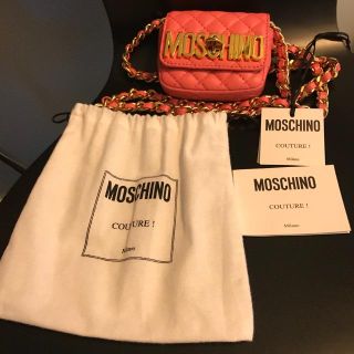 モスキーノ(MOSCHINO)の‼️もみじまんじゅう様専用‼️moschino couture ミニショルダー☆(ショルダーバッグ)