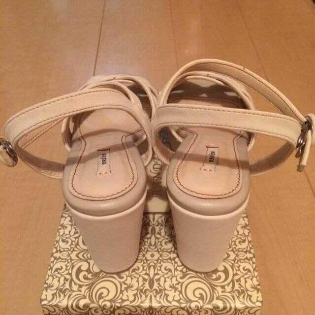 RANDA(ランダ)のRanda アイボリーサンダル レディースの靴/シューズ(サンダル)の商品写真