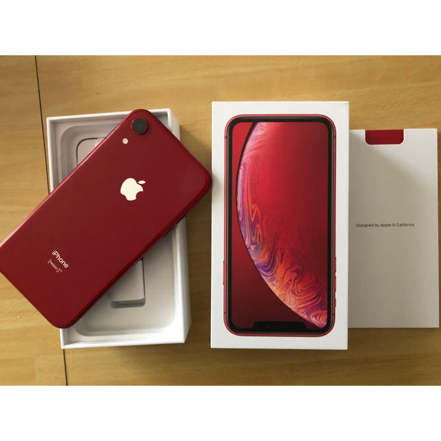 高評価！ iPhone iPhone XR レッド 64 GB SIMフリー スマートフォン本体