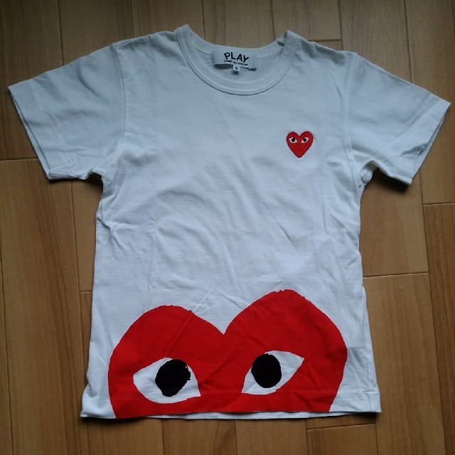 COMME des GARCONS(コムデギャルソン)のたけ次郎様　コムデギャルソン　PLAY Ｔシャツ レディースのトップス(Tシャツ(半袖/袖なし))の商品写真