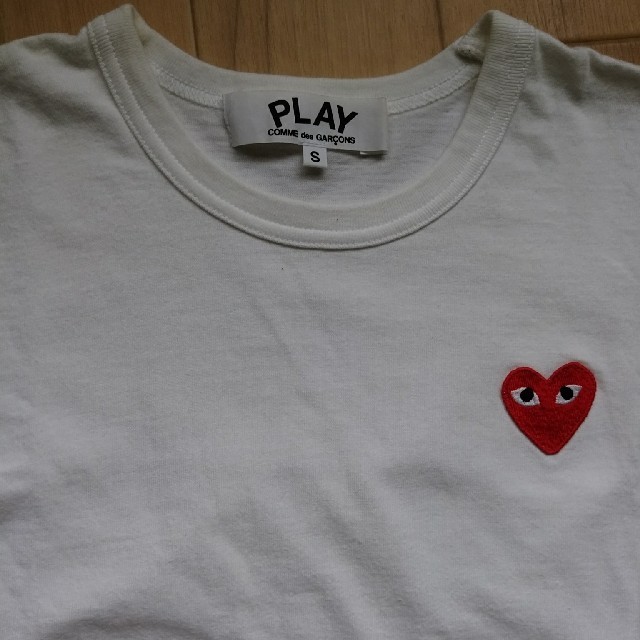 COMME des GARCONS(コムデギャルソン)のたけ次郎様　コムデギャルソン　PLAY Ｔシャツ レディースのトップス(Tシャツ(半袖/袖なし))の商品写真