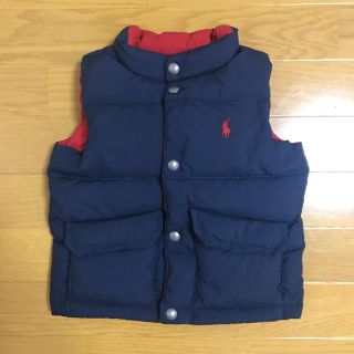 ラルフローレン(Ralph Lauren)のRalph Lauren ダウンベスト リバーシブル 80-90(ジャケット/コート)