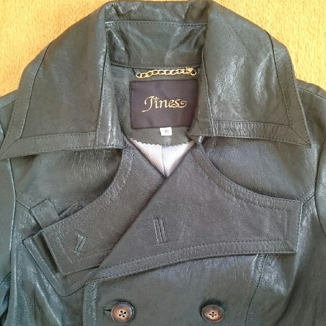 Jines(ジネス)のマリメロディ様専用  Jines レザーコート (本革) レディースのジャケット/アウター(その他)の商品写真
