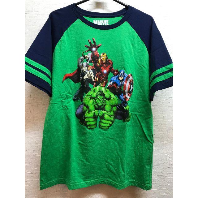 MARVEL(マーベル)のマーベル・コミック アベンジャーズ ベースボール Tシャツ メンズのトップス(Tシャツ/カットソー(半袖/袖なし))の商品写真