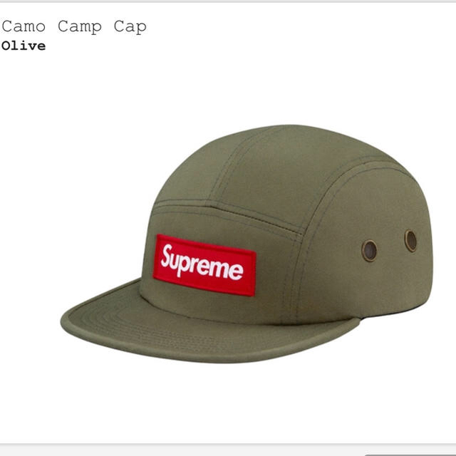 supreme camp cap olive キャップ オリーブ