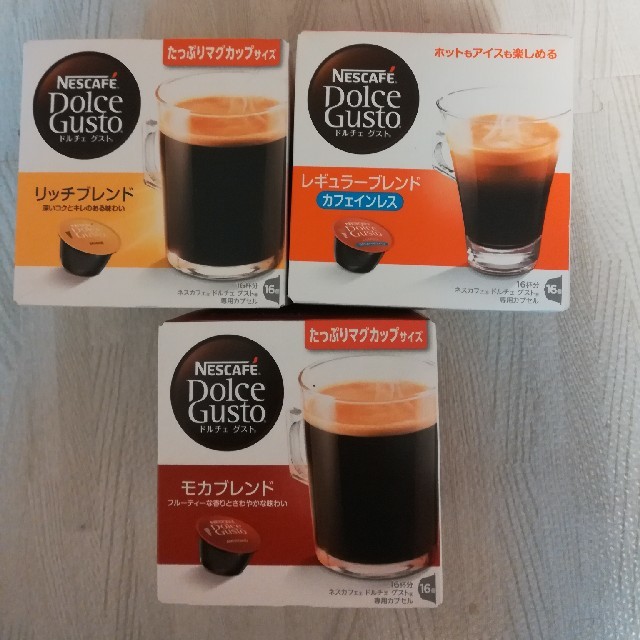 Nestle(ネスレ)のネスレ ネスカフェ ドルチェグスト カプセル セット売りNestle  食品/飲料/酒の飲料(コーヒー)の商品写真