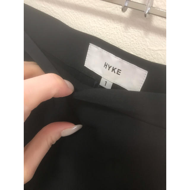 HYKE(ハイク)のHYKE 17ss LAYERED PANTS ハイクレイヤードパンツ レディースのパンツ(その他)の商品写真