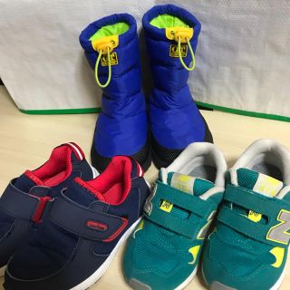 ニューバランス(New Balance)のこぼこぼ様専用 new balance / G.T  他17cm 3足セット(スニーカー)