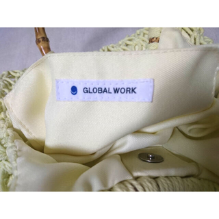 グローバルワーク(GLOBAL WORK)の【送料込み♪】GLOBAL WORK 編み編みカゴバッグ(かごバッグ/ストローバッグ)