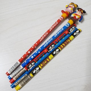 ディズニー(Disney)の新品未使用 スペースワールド 鉛筆 5本セット(鉛筆)