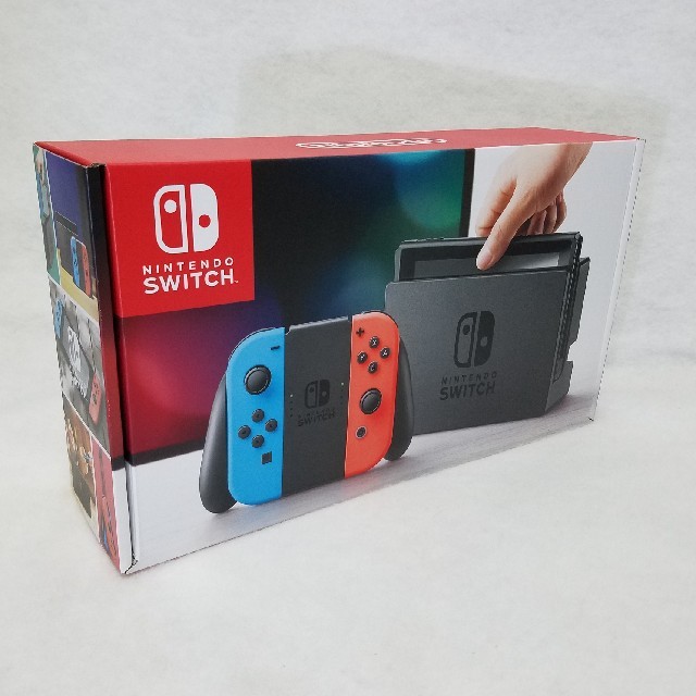 Nintendo Switch　ネオンブルー　新品未開封　1/30購入　スイッチ