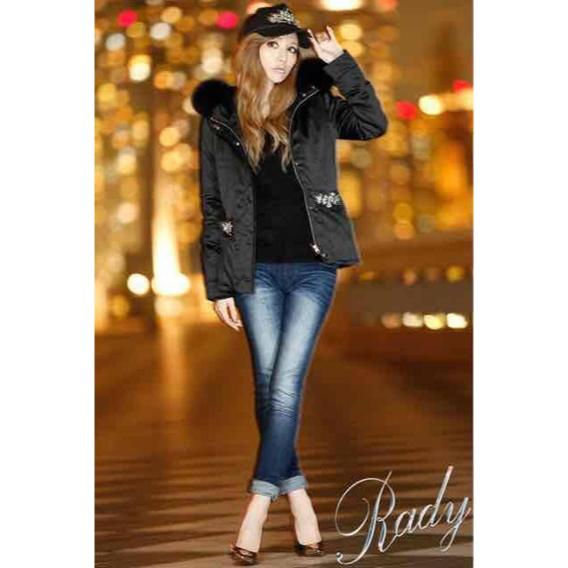Rady(レディー)のRady  綺麗めショートNB3コート   レディースのジャケット/アウター(モッズコート)の商品写真