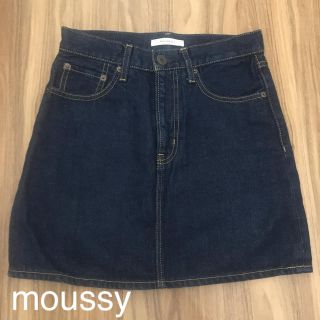 マウジー(moussy)のマウジー  デニムスカート(ミニスカート)