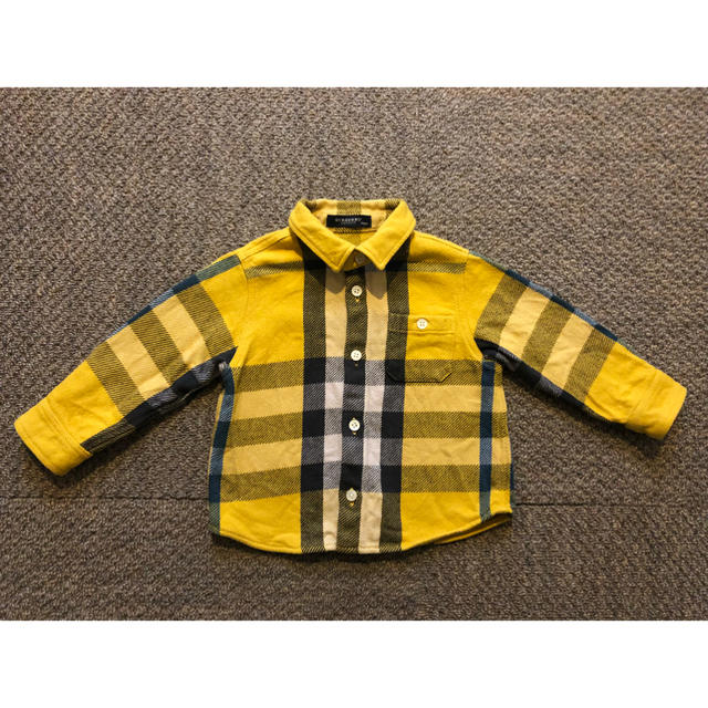 BURBERRY(バーバリー)のお値下げ☆バーバリー ビッグノバチェック シャツ キッズ/ベビー/マタニティのキッズ服男の子用(90cm~)(ブラウス)の商品写真