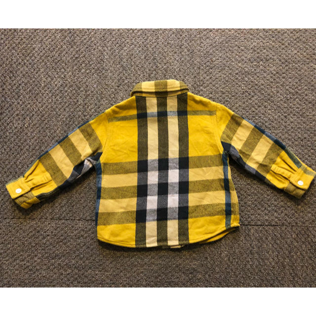 BURBERRY(バーバリー)のお値下げ☆バーバリー ビッグノバチェック シャツ キッズ/ベビー/マタニティのキッズ服男の子用(90cm~)(ブラウス)の商品写真