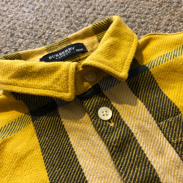 BURBERRY(バーバリー)のお値下げ☆バーバリー ビッグノバチェック シャツ キッズ/ベビー/マタニティのキッズ服男の子用(90cm~)(ブラウス)の商品写真