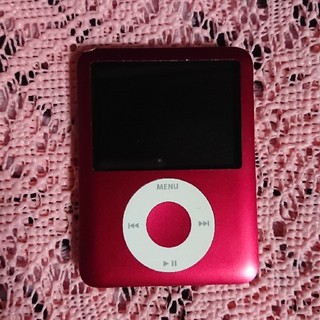 アップル(Apple)のiPod  nano  PRODUT  限定カラー RED  ★8GB(ポータブルプレーヤー)