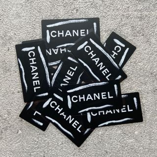 シャネル(CHANEL)のシャネル ラッピング用シール 10枚 ブラック 非売品 ステッカー 正規品(その他)