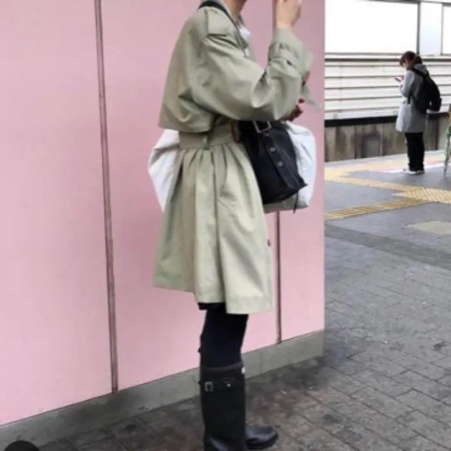 新品 ayde unlabeled 韓国 アカデミートレンチコート 1