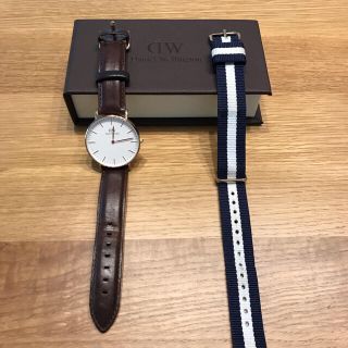 ダニエルウェリントン(Daniel Wellington)の【とら17様専用】ダニエルウェリントン 36mm 腕時計(腕時計)