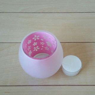 フランフラン(Francfranc)の Kameyama Candle カメヤマキャンドル 桜 ピンク(キャンドル)