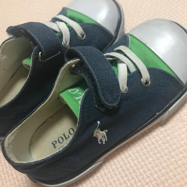 Ralph Lauren(ラルフローレン)の☆ラルフローレンスニーカー13㌢☆ キッズ/ベビー/マタニティのベビー靴/シューズ(~14cm)(スニーカー)の商品写真