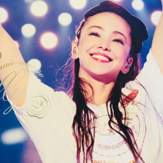 安室奈美恵 Finally 特典 ポスター非売品 とシール(ミュージシャン)