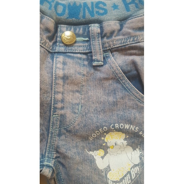 RODEO CROWNS(ロデオクラウンズ)のロデオクラウンズ　キッズ　デニムＬ キッズ/ベビー/マタニティのキッズ服女の子用(90cm~)(パンツ/スパッツ)の商品写真