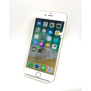 アイフォーン(iPhone)のdocomo Apple iPhone6 16GB ゴールド 格安SIM対応(スマートフォン本体)