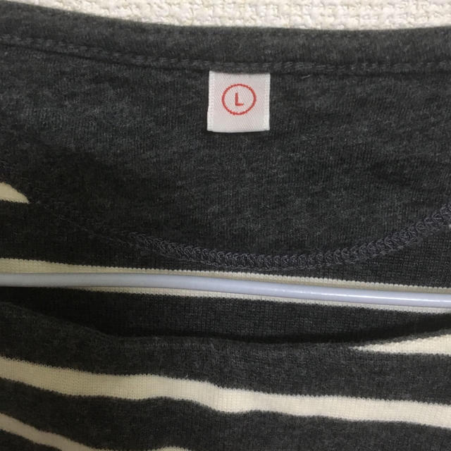 UNIQLO(ユニクロ)のUNIQLO  ボーダーTシャツ レディースのトップス(Tシャツ(長袖/七分))の商品写真