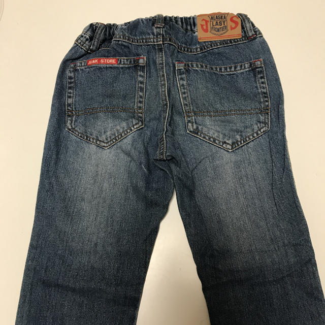 JUNK STORE(ジャンクストアー)のジャンクストアー  デニムパンツ 140 ジーンズ キッズ/ベビー/マタニティのキッズ服男の子用(90cm~)(パンツ/スパッツ)の商品写真