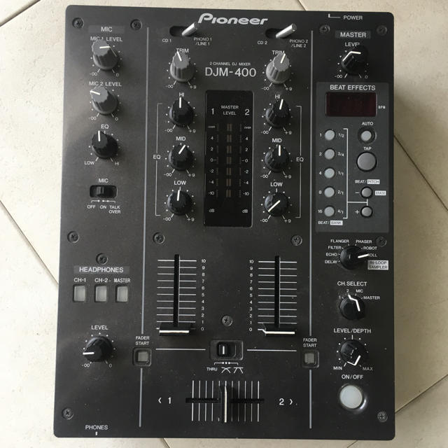 Pioneer(パイオニア)のDJM400 楽器のDJ機器(DJミキサー)の商品写真