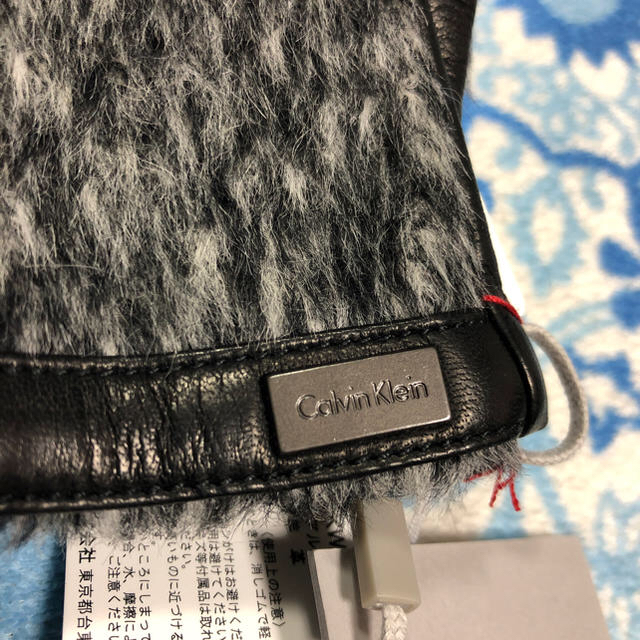 Calvin Klein(カルバンクライン)の新品カルバンクライン 羊革 手袋21センチ レディースのファッション小物(手袋)の商品写真